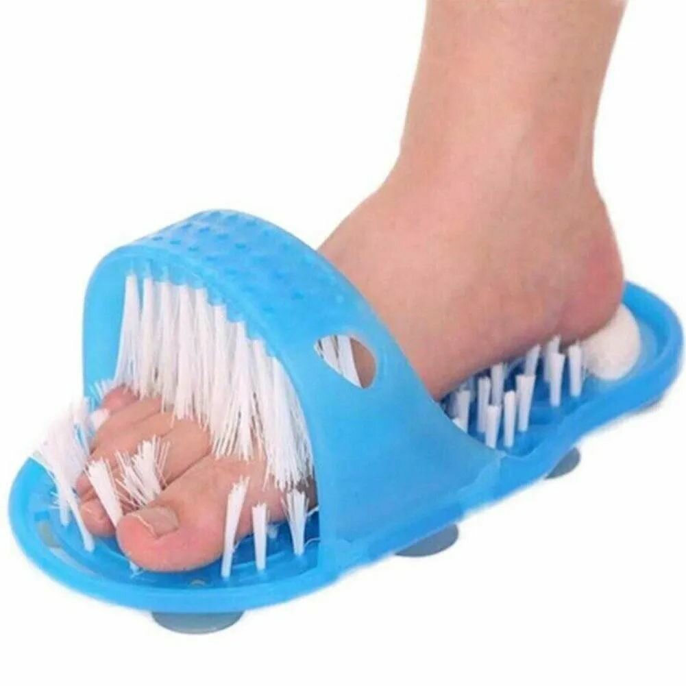 Щетка тапок для мытья ног Simple Slippers. Тапок для душа
