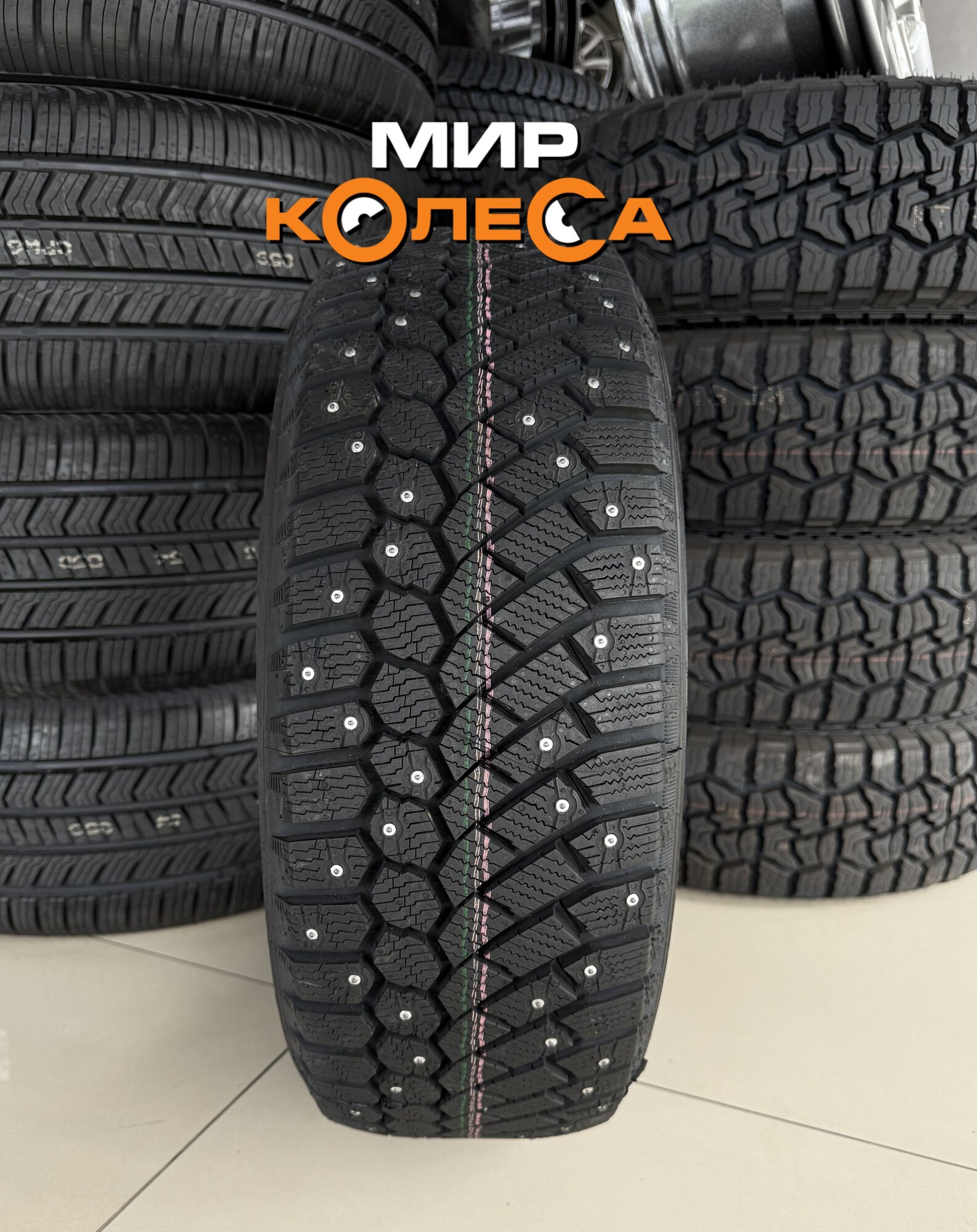 Шина зимняя шипованная Gislaved Nord Frost 200 205/60 R16 96T для легкового автомобиля