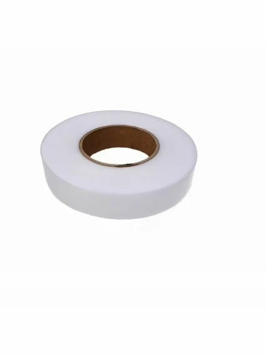 Паутинка термоклеевая для ткани, 100 метров на 1,5 см/ белая /шитье — фото 1