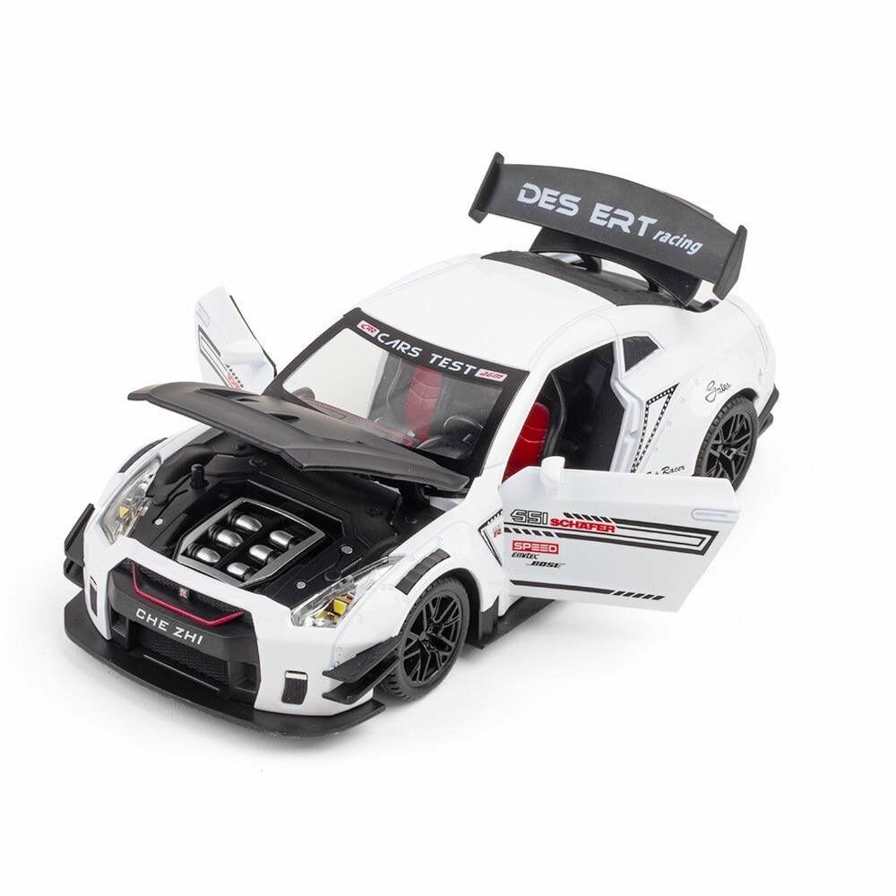 Машинка Che Zhi "Nissan GTR", масштаб 1:24, для детей от 2 лет