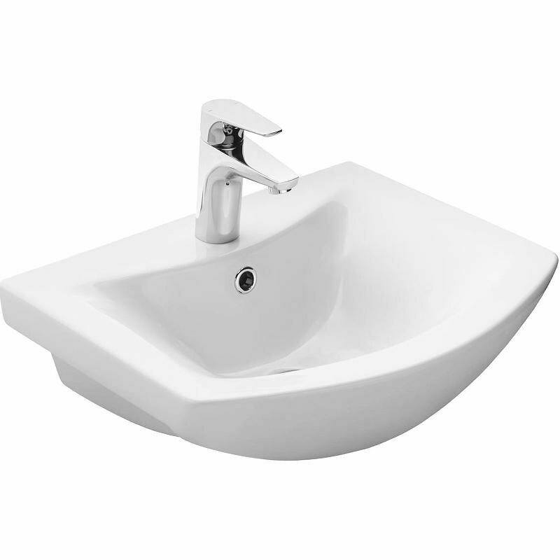 Раковина Onika Santek Балтика 50 1WH501701 Белая, стильный дизайн