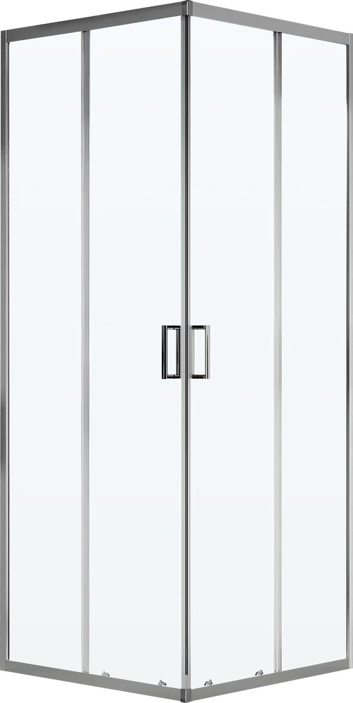 Душевой уголок Vincea City VSS-5CT900CL без поддона стеклянный 90x90 квадратный раздвижной итальянский
