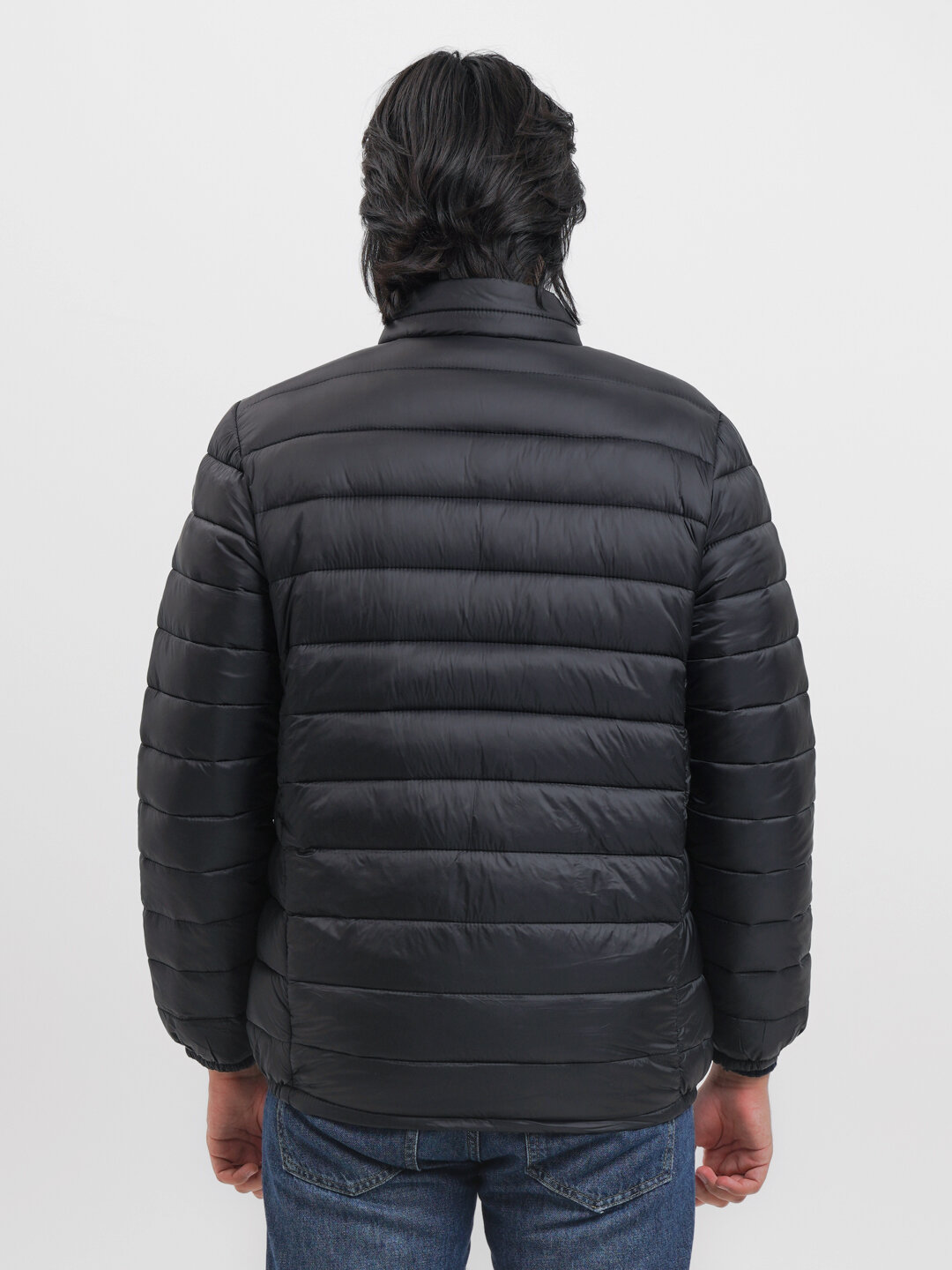 Куртка , размер 4XL, черный/угольный серый — фото 1