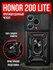 Чехол на Honor 200 lite силикон противоударный, защита камеры, защита от царапин...