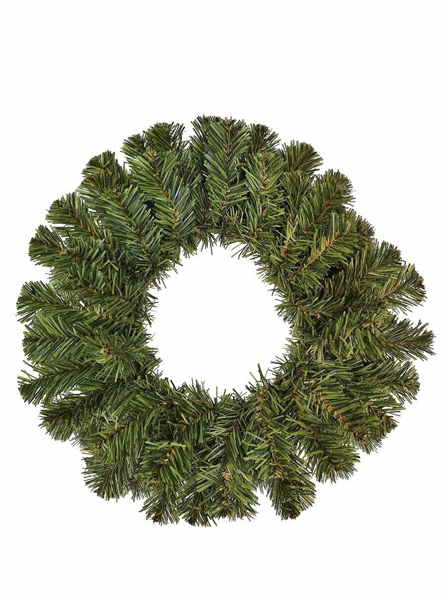 Венок новогодний MOROZCO-19 светло-зеленый d-35 см