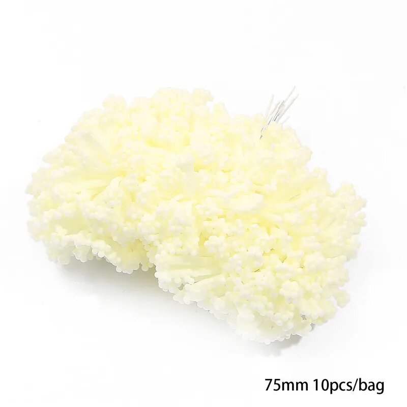 Искусственные цветы Hua Ming Ce смешанные цвета Белый 07