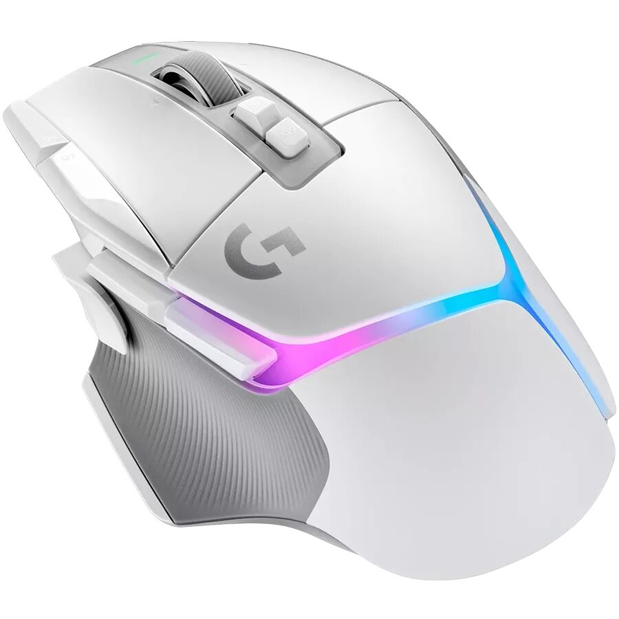 Мыши от бренда LOGITECH G502 X - WHITE - USB- EER2, белого цвета — фото 1