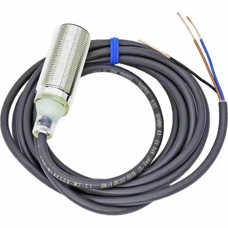 E2B-M18KS05-WZ-B1 2М OMRON индуктивный датчик кабель 2м. — фото 1