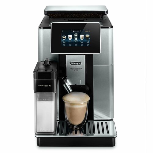 Автоматическая кофемашина DeLonghi PrimaDonna Soul ECAM610.74.MB, серебристый