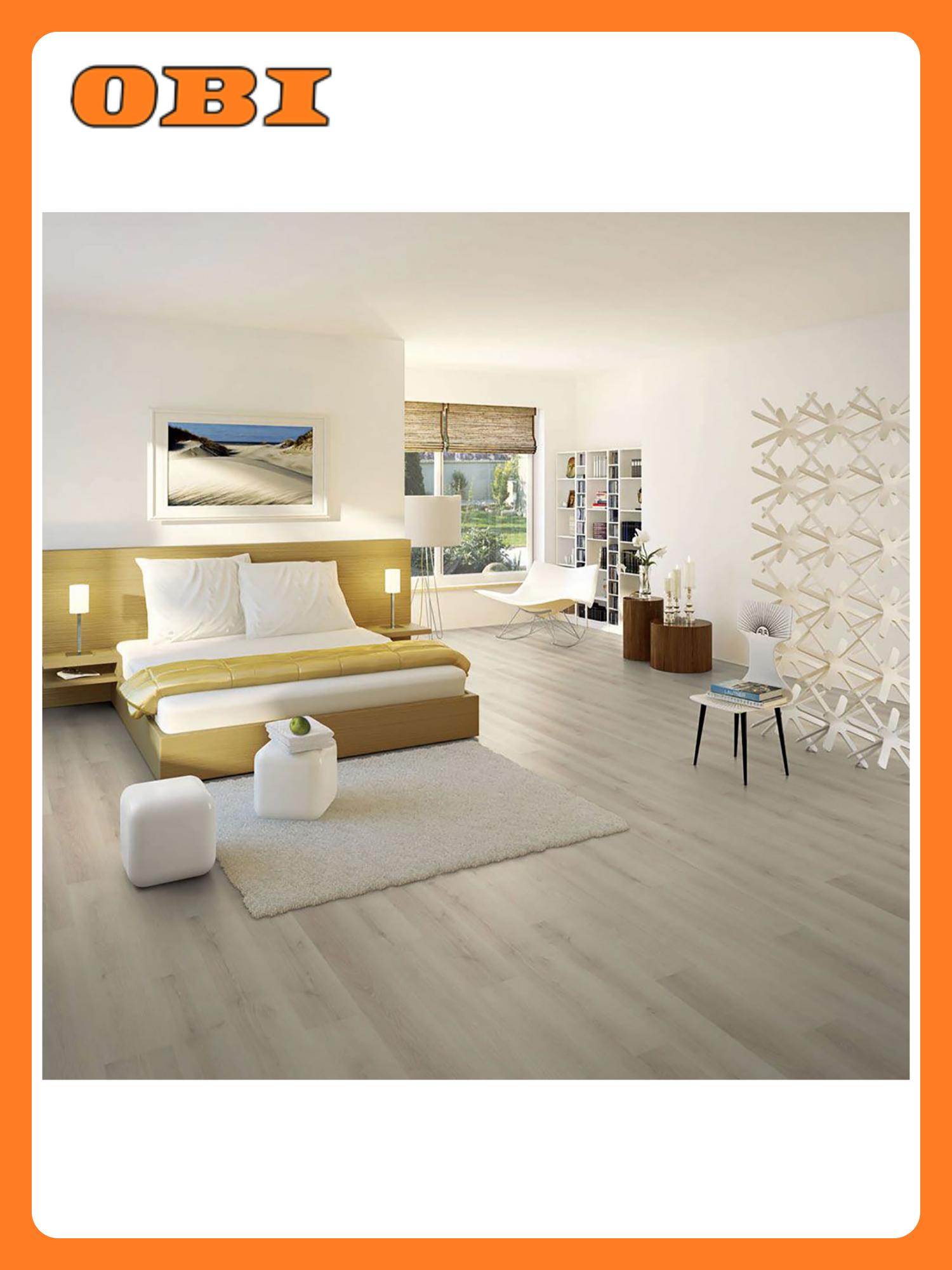 Ламинат EGGER HOME Laminate Дуб колпино белый 32 класс 8 мм 1994 кв. м