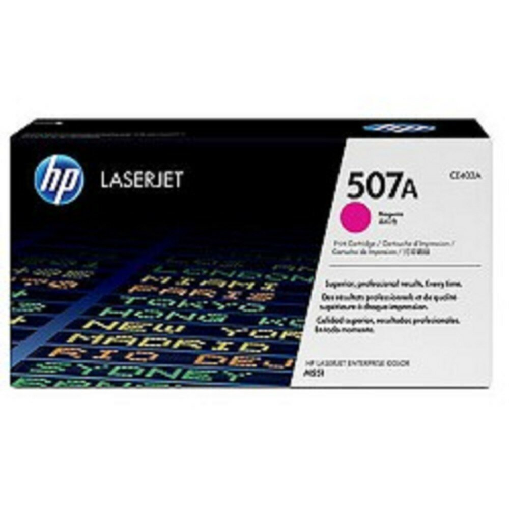 Картридж HP CE403A, Пурпурный