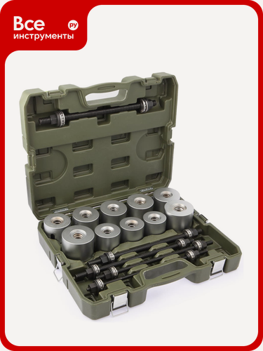 Изображение товара Универсальный набор для замены сайлентблоков Дело Техники Ø44-80 мм, 27 предметов 814027, усиленными