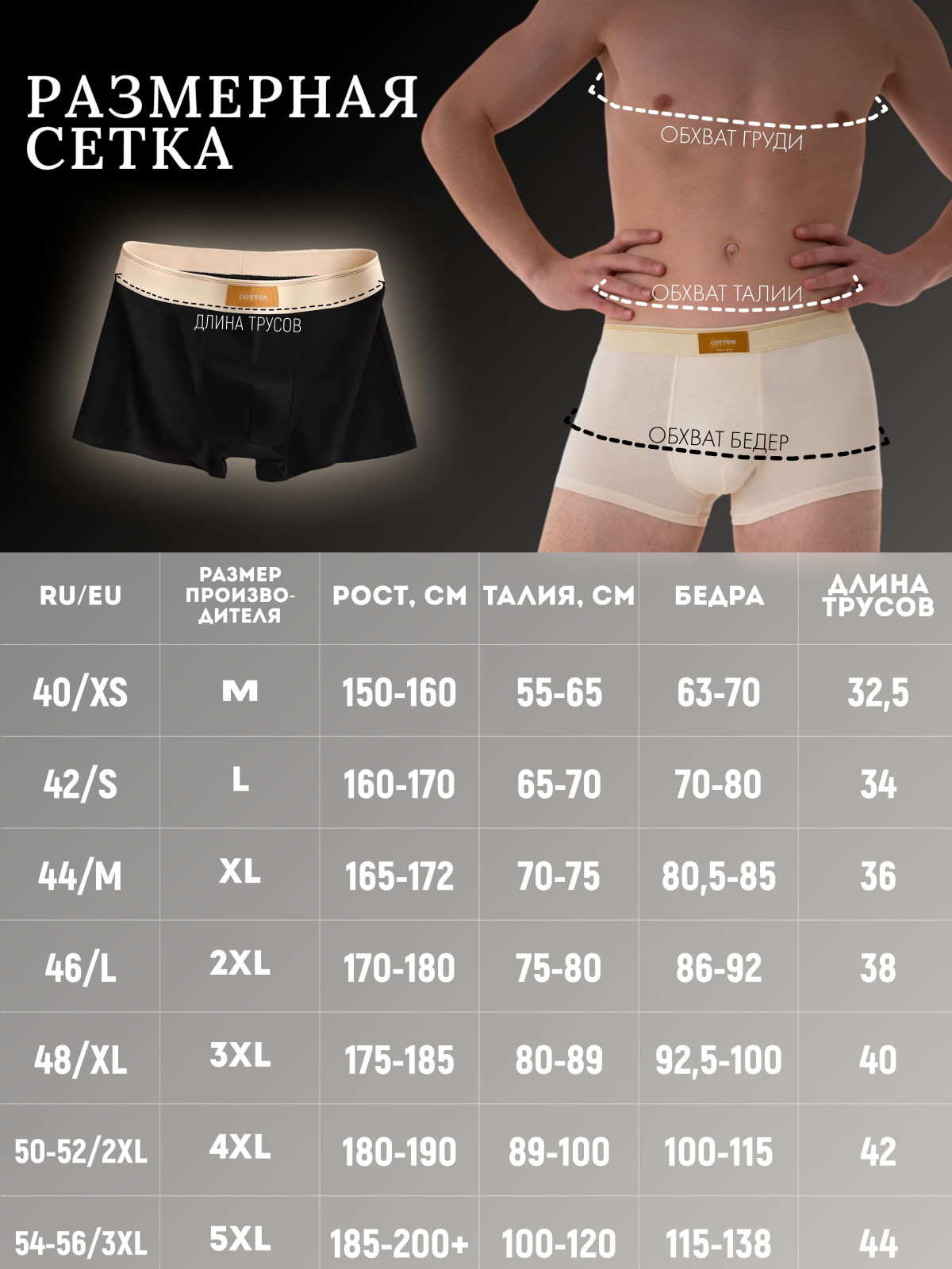 Трусы  Old Money, комплект из 3 шт., размер 42, белый, черный, горчичный — фото 1