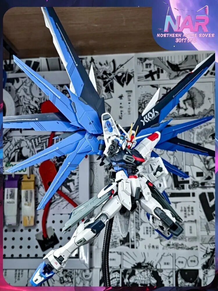 Игрушечная фигурка Gundam Модель HG 1:144, Freedom Gundam
