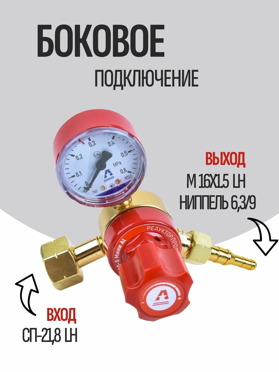 Редуктор пропановый аврора БПО-5 Мини Al — фото 1