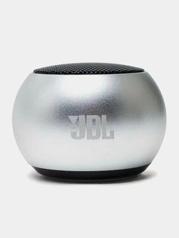 JBL M3 Mini, хром, портативная Bluetooth-колонкa, компактная акустика для музыки везде.