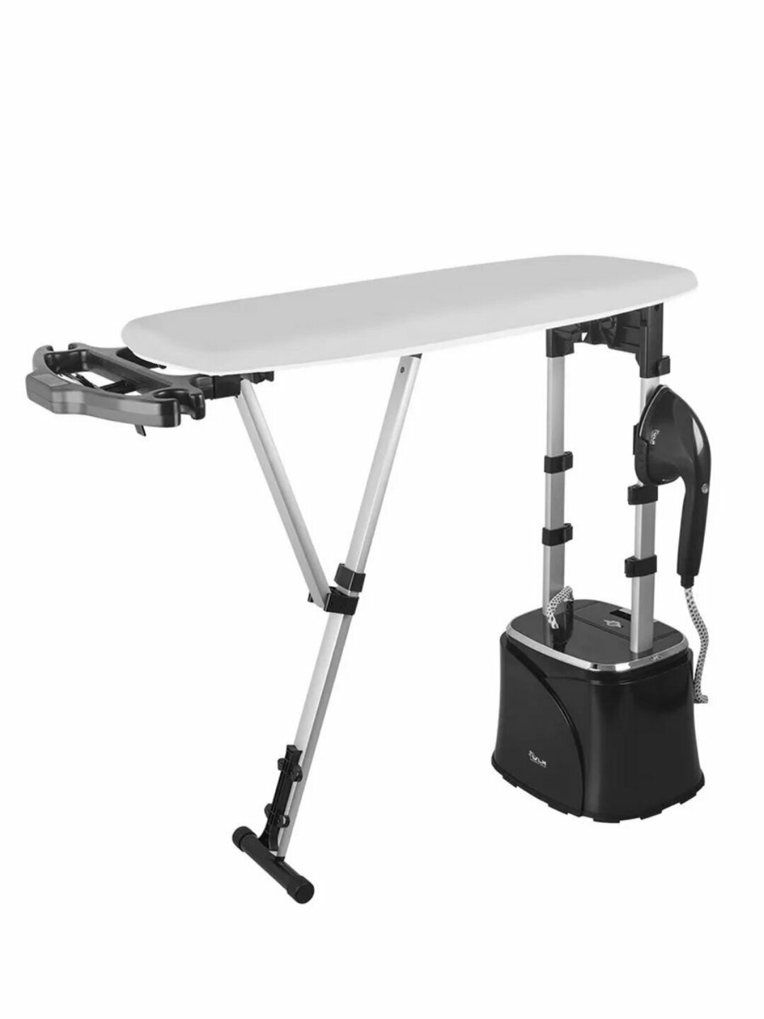 Профессиональный отпариватель для одежды – напольный, с доской, мощный пар — фото 1