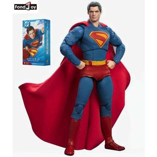 фото Коллекционная фигурка с аксессуарами "супермен" (superman 2025) "дэвид коренсвет" (от fondjoy)