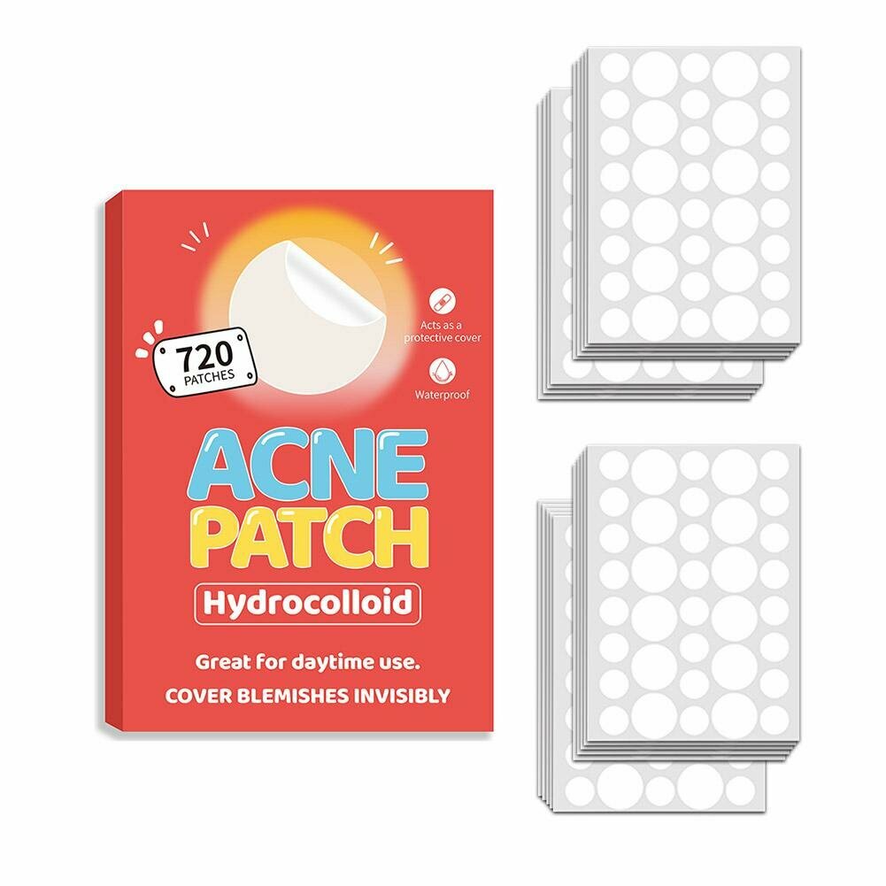 Патчи для лица от прыщей и акне / 720 шт.