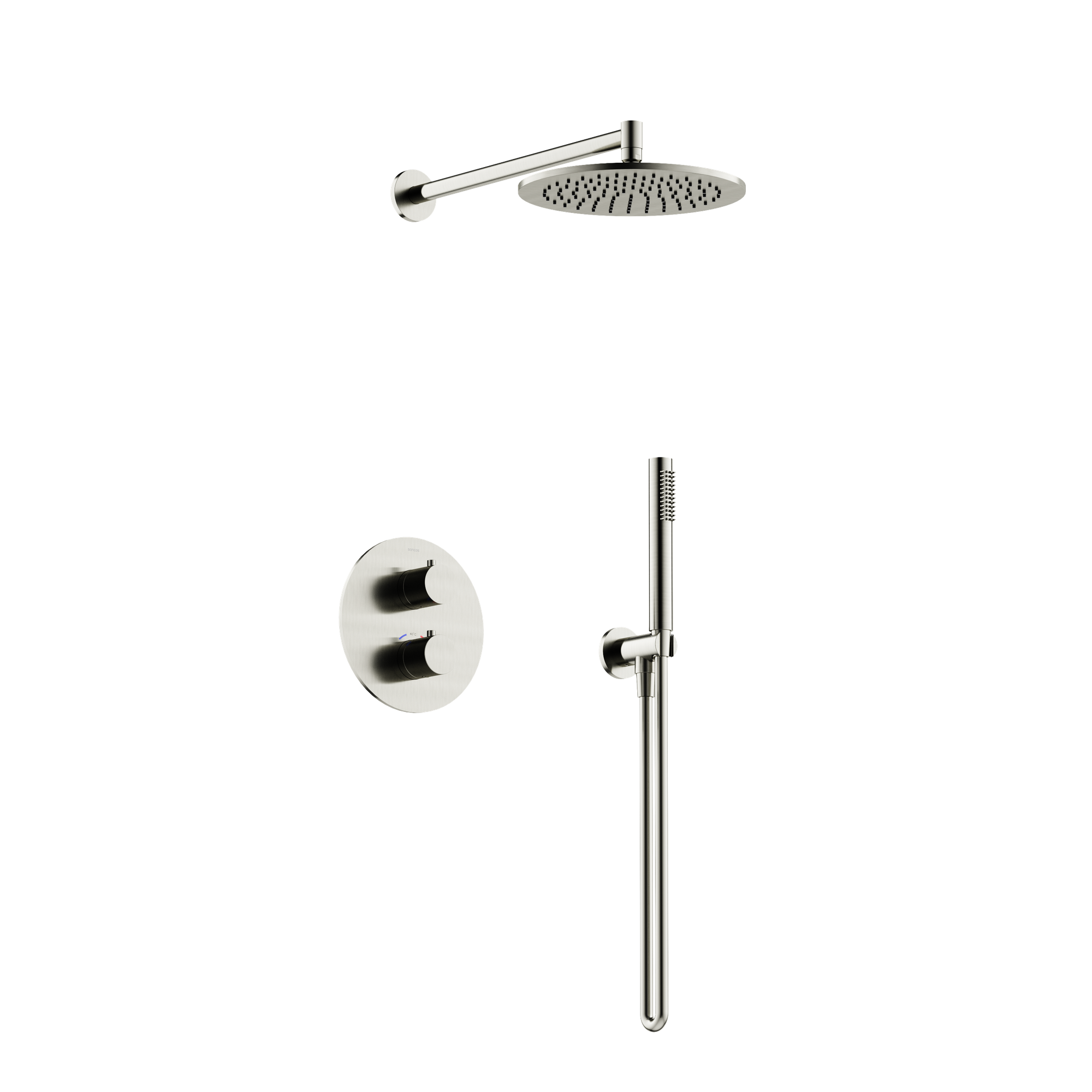 Смеситель для раковины SANCOS Etna, вороненая сталь, арт. SC9003GG