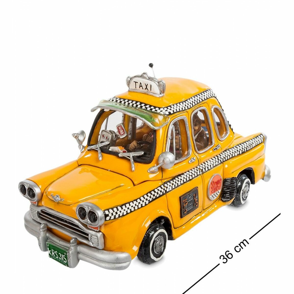 Машина Taxi BCAR-4 Comical World of Warren Stratford