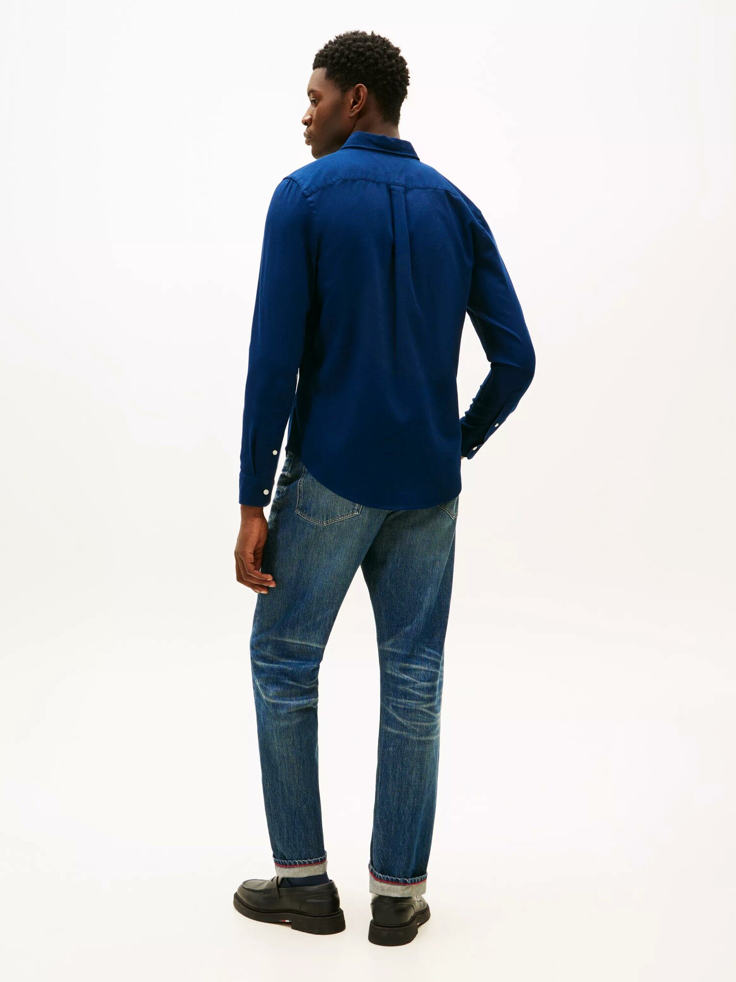 Рубашка TOMMY HILFIGER, размер M, синий — фото 1