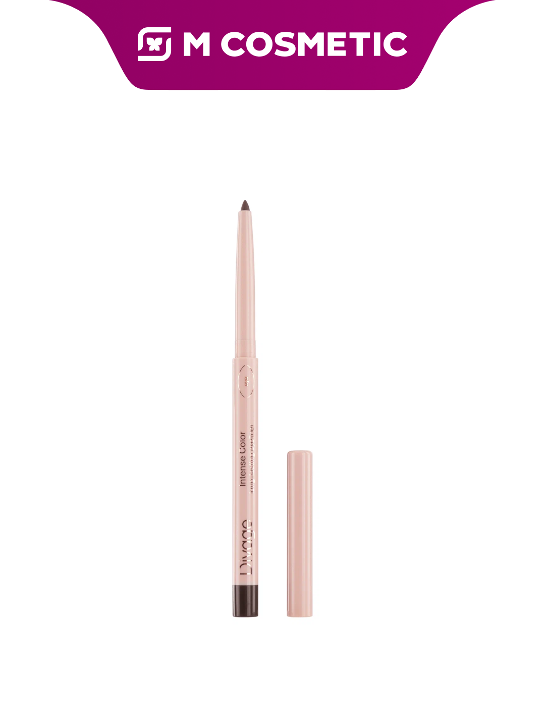 DIVAGE Intense Color Автоматический карандаш для глаз тон 02 коричневый