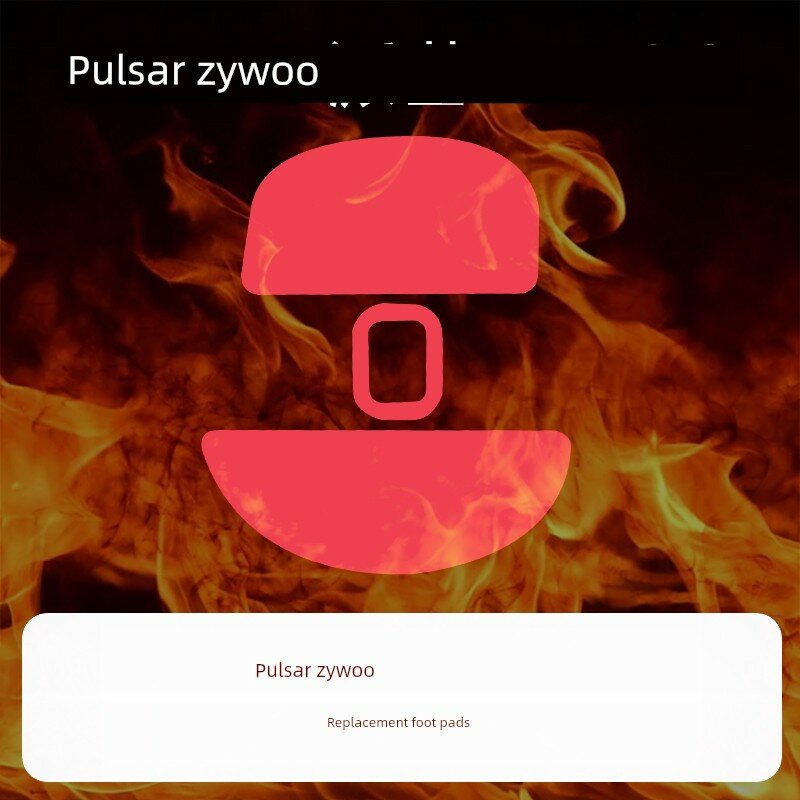 Коврики для мыши Pulsar Zywoo Miao Wu Red v2 с толщиной 0.75 мм, одна пара для яркой игры