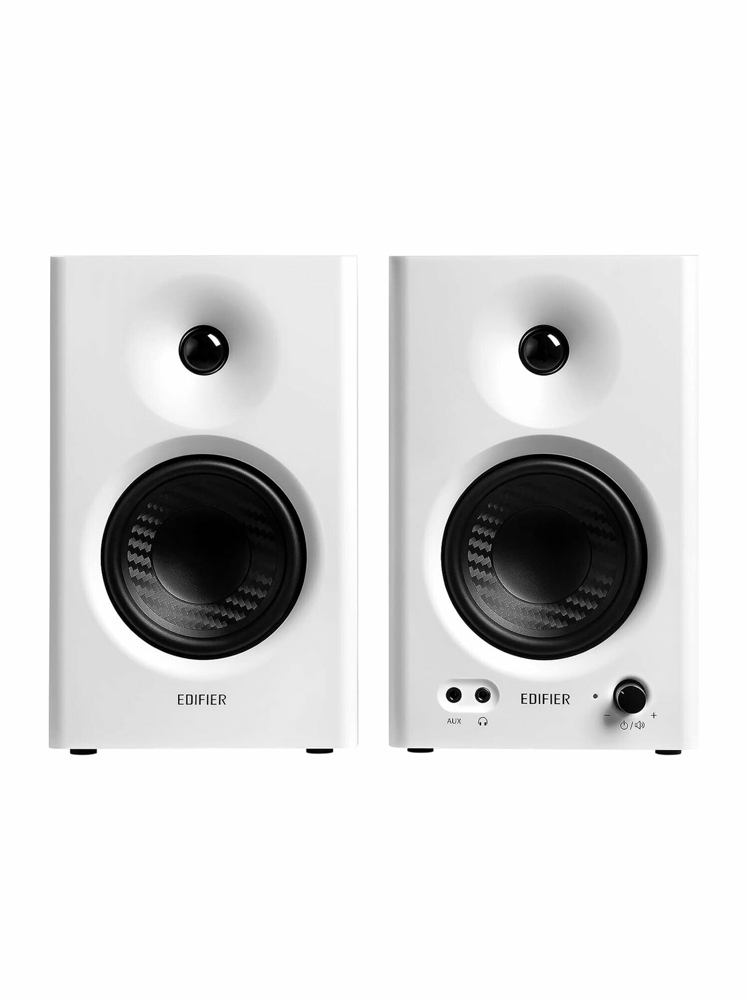 Студийные мониторы Edifier MR4, активные, 42 Вт, 4", пара, белые — фото 1