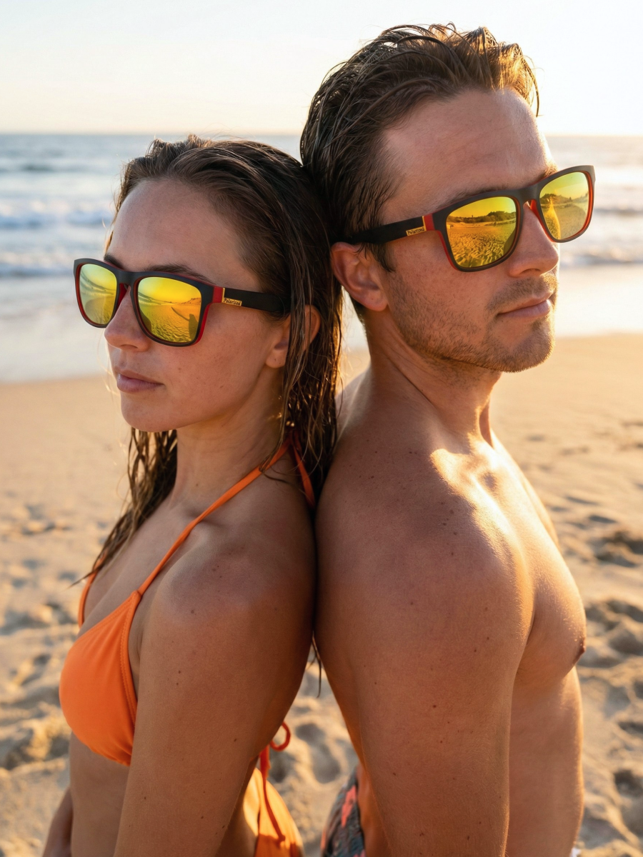 Солнцезащитные очки DRAKON IRG, красный — фото 1