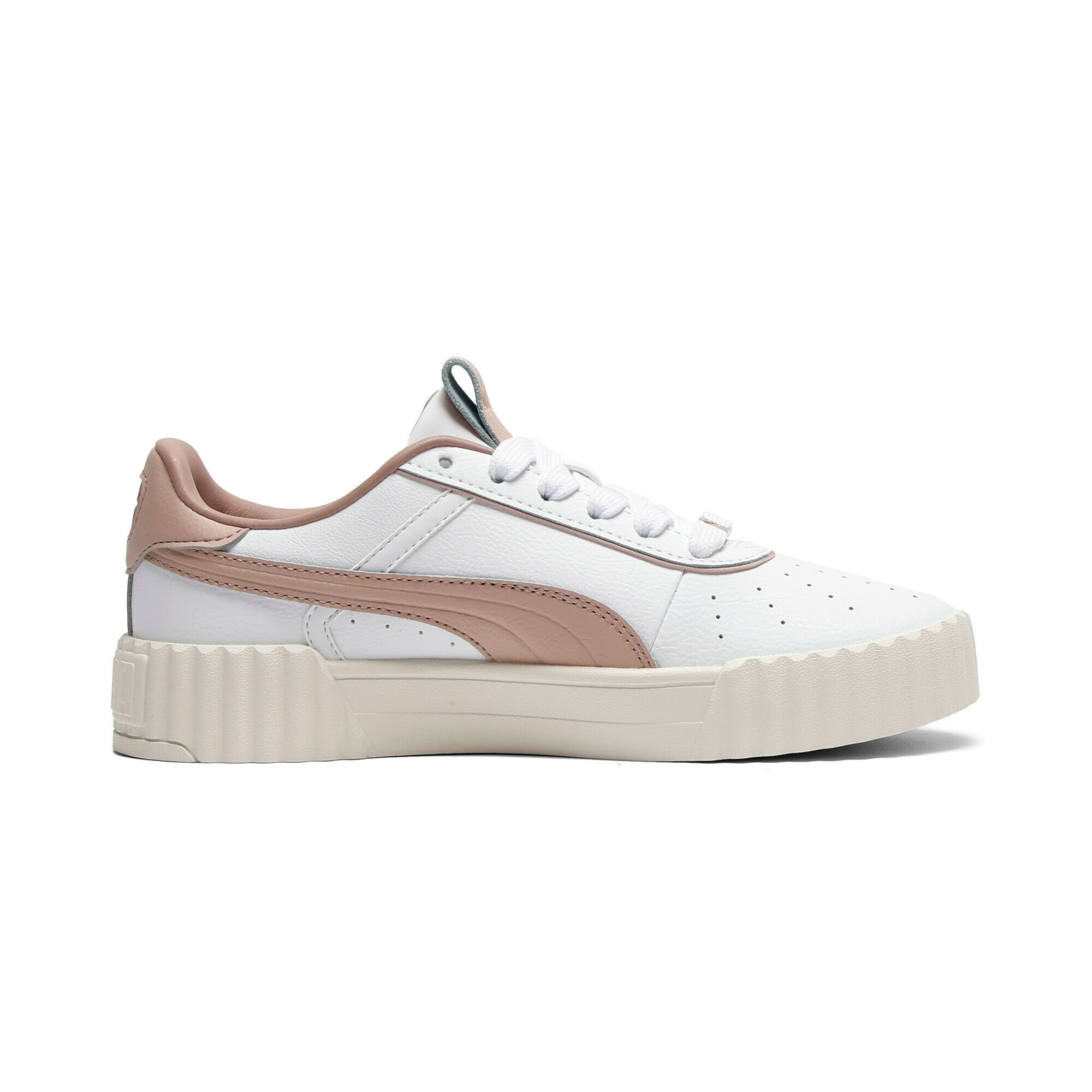 Кеды PUMA Carina 3.0 Luxe, размер 5 UK, белый — фото 1