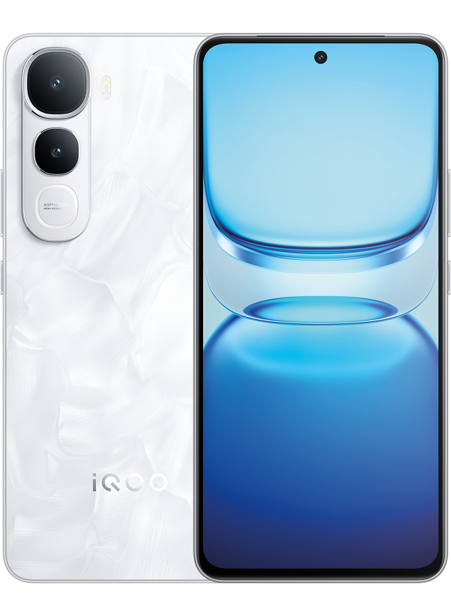 Смартфон iQOO Z10 Lite 8+256, AMOLED, стереодинамики, IP68/69, 6000мАч, белый — фото 1