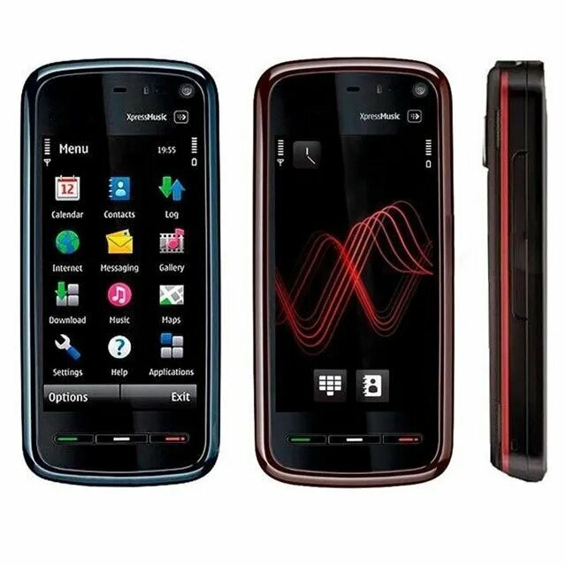 Мобильный телефон XpressMusic 5800, красный