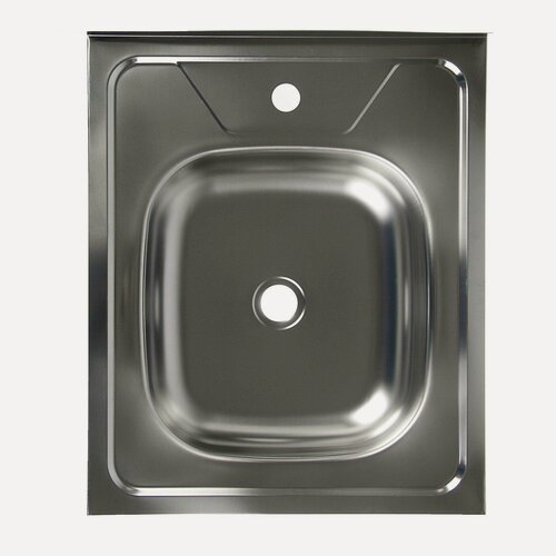 Изображение товара Мойка кухонная «Владикс», накладная, без сифона, 50×60 см, нержавеющая сталь 0.4 мм