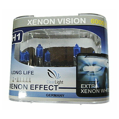 фото Лампа h1 12v 55w p14,5s xenonvision , 2 шт / clearlight / mlh1xv