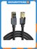 Патч-корд Ugreen NW343 Cat8 F/FTP, 3м, темно-серый (85629)