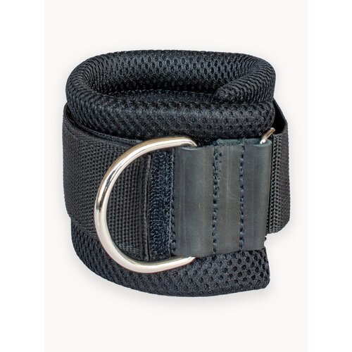 Манжета силовая на ногу Rekoy F156, черная, до 90 кг, мягкая, 1 шт.