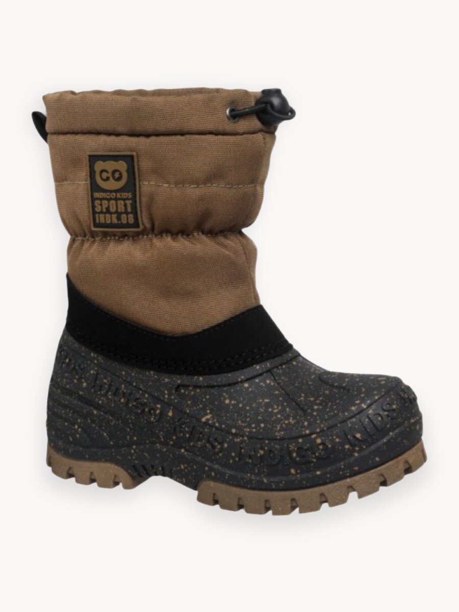 Сноубутсы Indigo kids, размер 31, коричневый