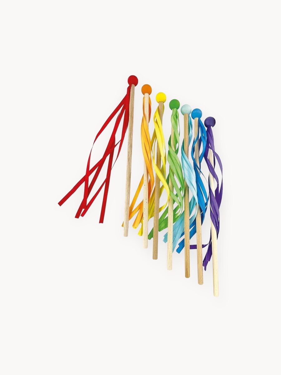 Волшебные палочки Радуга 7 шт праздничный аксессуар для детей Ulanik