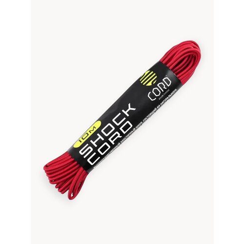 Паракорд Elastic Shock Cord (резинка) 10м (red)