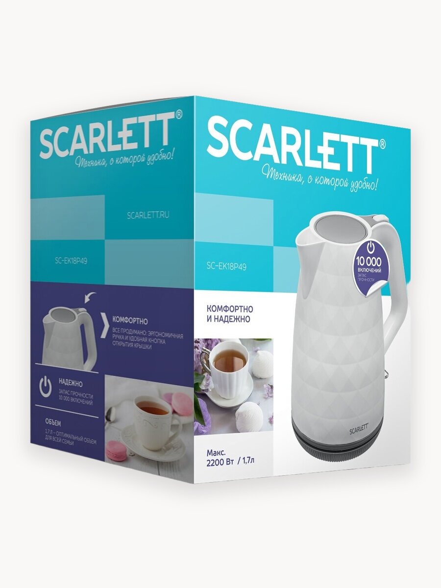 Чайник Scarlett SC-EK18P49