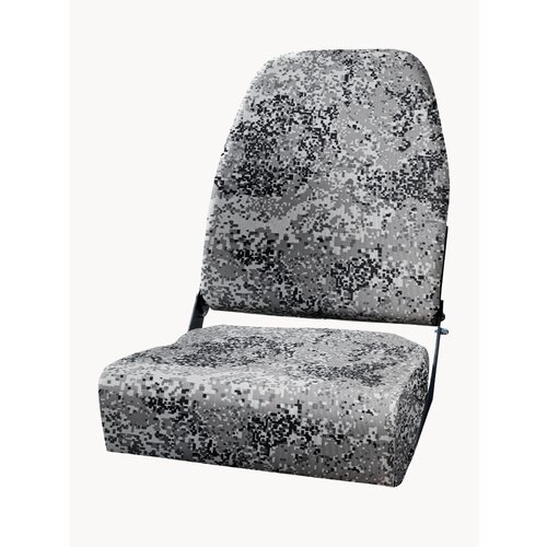 Кресло складное непромокаемое в лодку/катер Кокпит цифра серая