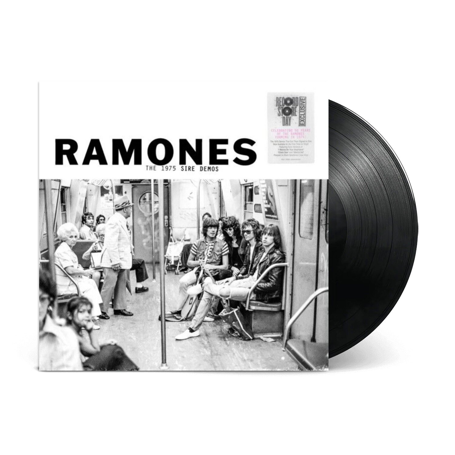 Виниловая пластинка Ramones - The 1975 Sire Demos Vinyl, LP, Record Store Day, Stereo, Clear w/ Black Splatter, Ori*inal