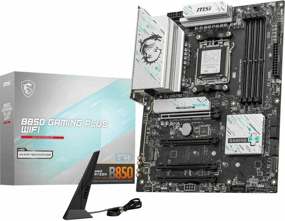Материнская плата MSI B850 GAMING PLUS WIFI AMD Ryze 9000 Series