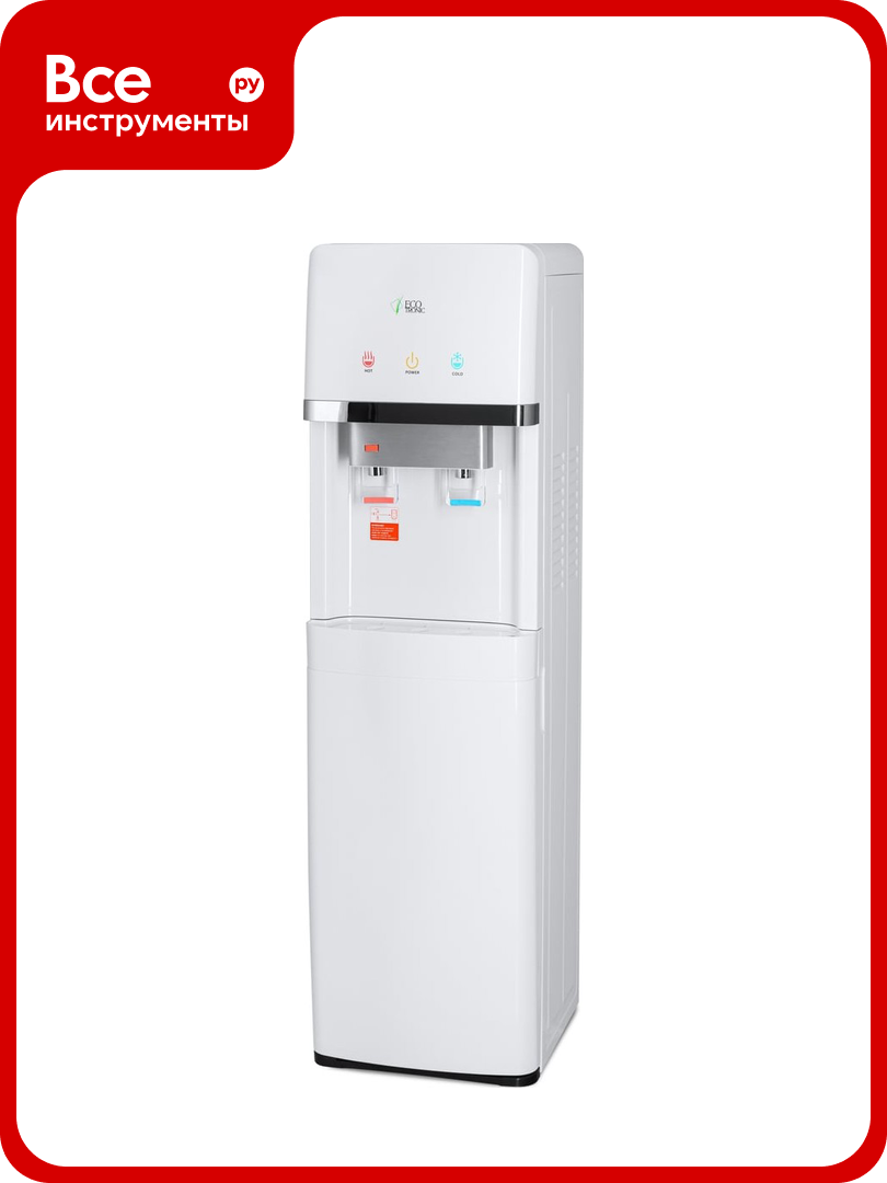 Кулер напольный ECOTRONIC A6-LCE White 12666