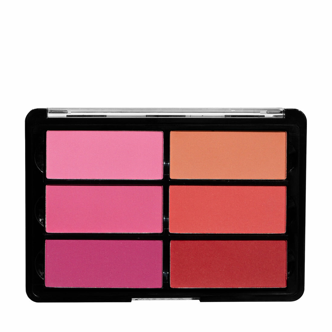 Viseart Paris Blush Palette Rose/Coral — палетка румян на 6 оттенков в розово-коралловой гамме