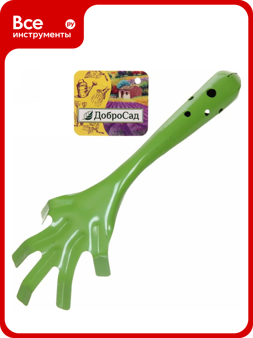 Грабельки Добросад  Росток  цельнометаллические 718 091