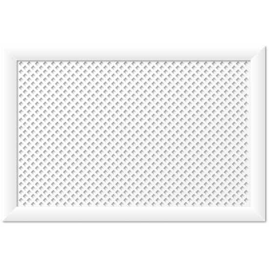 Экран для радиатора ТМ Стильный Дом 90х60см Глория белый