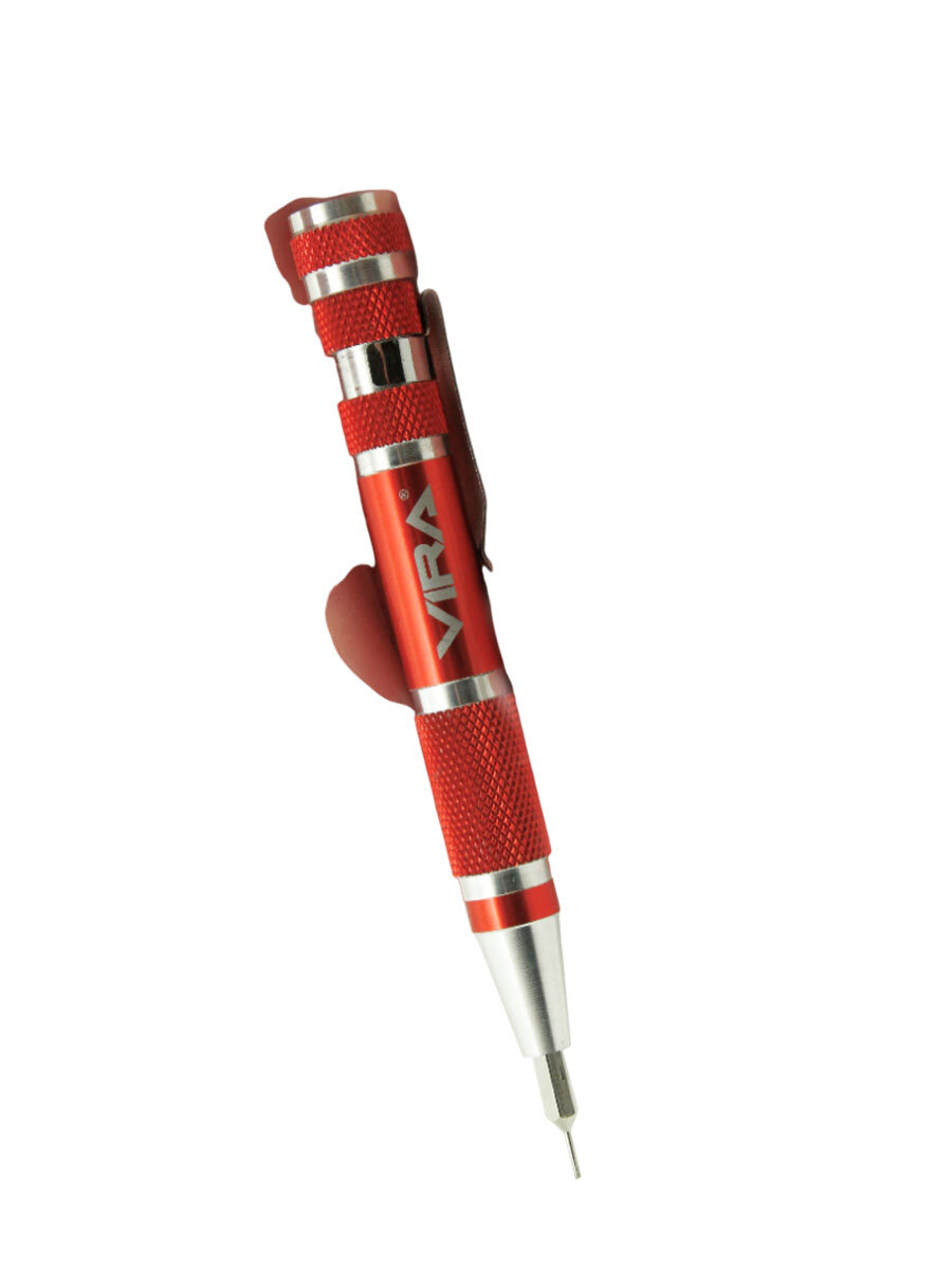 Отвертка ручка для точных работ с битами 9 предметов VIRA — фото 1