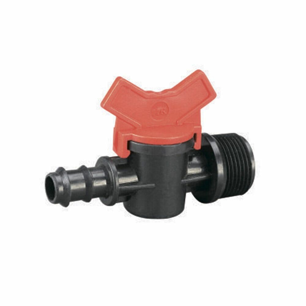 Комплект Краников цилиндрических Agro Rain TV013416 16х 3/4" НР 16 мм - 15 шт, TV013416-15